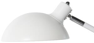 Lampada da scrivania Lampada da tavolo in metallo bianco 80H cm con braccio orientabile Beliani
