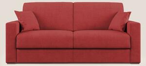 Best Divano letto matrimoniale in tessuto impermeabile T02 rosso