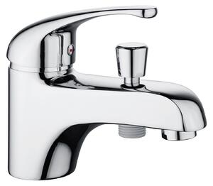 Rubinetto per vasca da bagno – riempimento rapido, sistema di arresto automatico, attacco – 134 (altezza) x 116 (uscita) mm – cromato