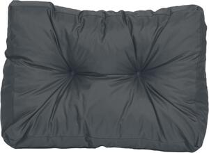 Cuscino laterale TexDeko Garden 60x40x20/10 cm, trapuntato, idrorepellente, resistente ai raggi UV, antracite