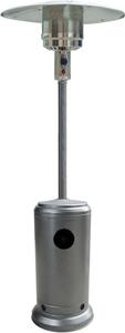 DecHome Stufa a Gas per Bombola GPL da Esterno Infrarossi Fungo Riscaldante Potenza 13 kW 46 x 86 h colore Grigio Chiaro - BQ804094-LGRE