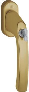 Maniglia HOPPE per finestra LIÈGE con serratura, perno quadro 7x40, Nm 35 bronzo anodizzato