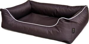 Letto per cani Lebon Paula 3 - 120 x 90 cm - Marrone scuro