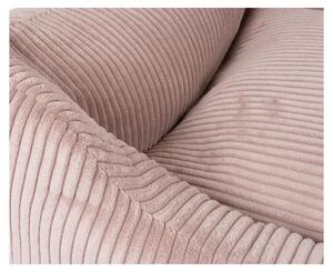 Cuccia per cani Knuffelwuff in velluto a coste con carattere intrecciato a mano Olivia XXL 120 x 85 cm Rosa