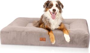 Knuffelwuff Letto ortopedico per cani Midland Cuscino per cani Beige M-L