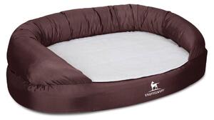 Letto ortopedico per cani XXXL - 135 x 85 cm | Marrone