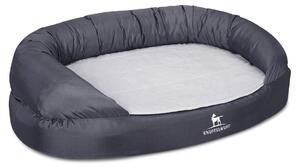 Letto ortopedico per cani XXXL - 135 x 85 cm | Grigio