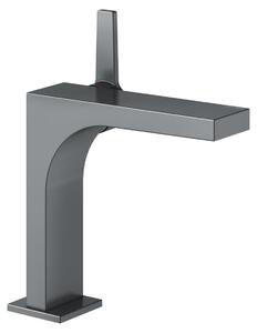 Miscelatore monocomando Keuco per lavabo 150 EDITION 11 senza scarico nero cromo spazzolato 51102130100