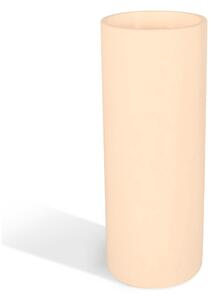 Vaso Porta vaso, BAROCCO in polietilene 35xh90 cm Modello Ionico spessore 2 mm colore Crema