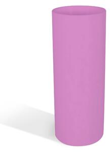 Vaso Porta vaso, BAROCCO in polietilene 35xh90 cm Modello Ionico spessore 2 mm colore Glicine