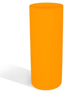 Vaso Porta vaso, BAROCCO in polietilene 35xh90 cm Modello Ionico spessore 2 mm colore Ocra