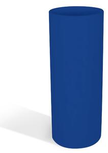 Vaso Porta vaso, BAROCCO in polietilene 35xh90 cm Modello Ionico spessore 2 mm colore Blu