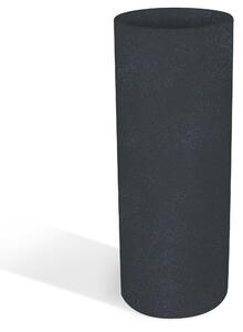 Vaso Porta vaso, BAROCCO in polietilene 35xh90 cm Modello Ionico spessore 2 mm colore Grafite