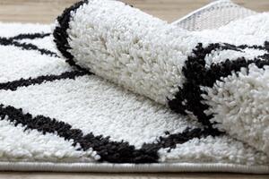 Tappeti, tappeti passatoie bianca BERBER CROSS bianca - per il soggiorno, la cucina, il corridoio
