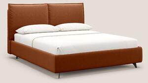 Nives letto imbottito contenitore sfoderabile in microfibra velluto im