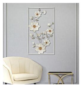 Pannello in metallo dal design che richiama la natura FLIX, in 3D sono il nuovo trend Dimensioni 50x5,5x h 90,5 cm per decorare le tue pareti
