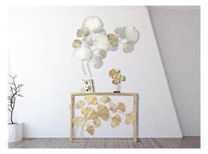 Pannello in metallo dal design che richiama la natura SILVY , in 3D sono il nuovo trend Dimensioni 85,5x10x h 113 cm per decorare le tue pareti