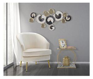 Pannello in metallo dal design che richiama le foglie e la natura GLOTH -A , in 3D sono il nuovo trend Dimensioni 124,5x6x h 65 cm per decorare le tue pareti