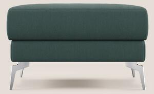 Star Pouf con piedini alti in tessuto smacchiabile T05 verde