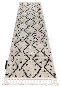 Tappeto, tappeti passatoie BERBER TETUAN B751 zigzag crema - per il soggiorno, la cucina, il corridoio