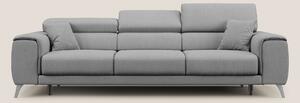 Fusion divano con 3 sedute allungabili in tessuto smacchiabile T05 gri