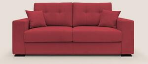 Giove divano in morbido tessuto impermeabile T02 rosso