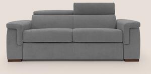 Giunone divano letto con materasso alto 18 cm e poggiatesta reclinabil