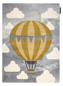 Tappeto PETIT BALOON palloncino, nuvole grigio