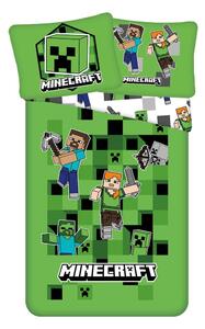 Biancheria da letto per bambini in microfibra per letto singolo 140x200 cm Minecraft – Jerry Fabrics