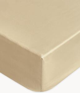 Lenzuolo con angoli boxspring in flanella di cotone Mirto