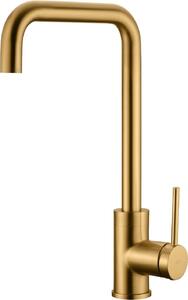 IMEX Rubinetto Cucina Miscelatore Monocomando colore Oro Spazzolato - GCR004/OC Loira