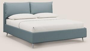 Elsa letto imbottito con vano contenitore in tessuto smacchiabile T05