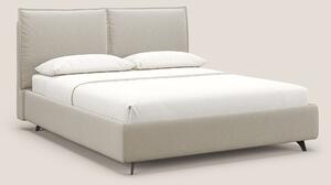 Nives letto imbottito contenitore sfoderabile in microfibra velluto im