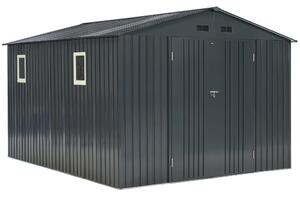 Casa degli attrezzi in metallo Helsinki 3 x 3,7 m Store Boss antracite