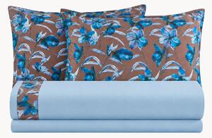 Set biancheria da letto in cotone Autumn, set da 4