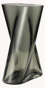Vaso in vetro Lituus, alt. 24 cm