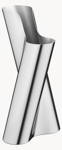 Vaso da terra in acciaio inossidabile Lituus, alt. 50 cm