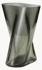 Vaso in vetro Lituus, alt. 18 cm