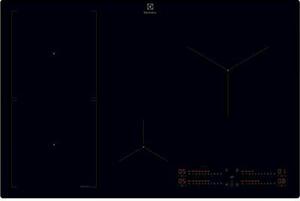 Piano cottura induzione vetro ceramica nero ELECTROLUX PIANO IND KIS82