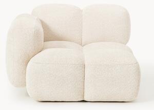 Modulo angolare in teddy bouclé Tayla