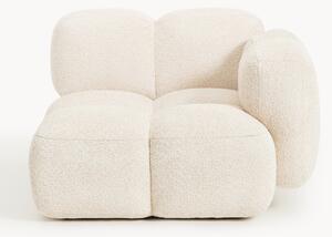 Modulo angolare in teddy bouclé Tayla