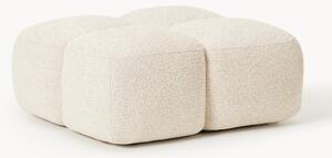 Pouf in teddy bouclé Tayla