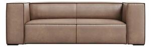 Divano in pelle marrone chiaro 212 cm Madame - Windsor & Co Sofas