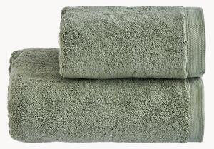 Set di 2 asciugamani in spugna di cotone Luxe