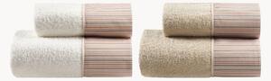 Set di 4 asciugamani in cotone Garis