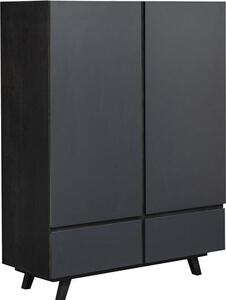 Armadio Designer Armadi opachi Mobili Soggiorno Legno Nero Design
