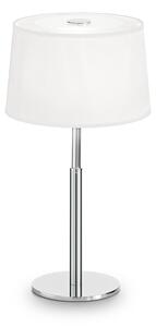 Lampada Da Scrivania-Ufficio Moderna Hilton Metallo Bianco 1 Luce G9 3W 3000K