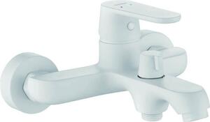 Miscelatore per vasca da bagno Miscelatore di design bianco Miscelatore per vasca da bagno a parete