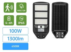 Aigostar - Lampione solare a LED con sensore LED/100W/3,2V 2400mAh 6500K