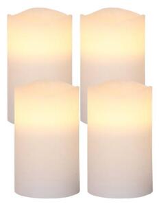Eglo 410036 - Set da 4 decorazioni natalizie MAY LED/0,066W/3xAAA, bianco